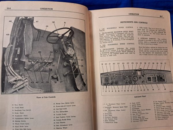 world-war-two-technical-manual-for-the-6-by-6-troop-hauler-truck-1943-dated-made-by-mack-motor-company