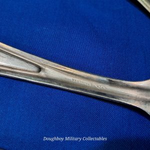 world-war-two-mess-kit-utensil-set-of-silver-ware-matching-excellent-condition-1945-dated