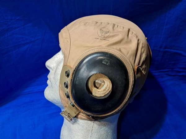 world-war-two-flight-summer-helmet-army-and-marines-navy-type-tan-15-h-unisssued-no-chinstrap
