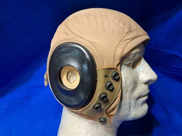 world-war-two-flight-summer-helmet-army-and-marines-navy-type-tan-15-h-unisssued-no-chinstrap