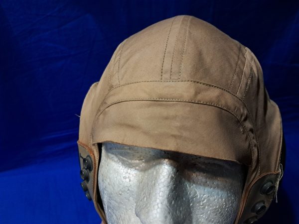 world-war-two-flight-summer-helmet-army-and-marines-navy-type-tan-15-h-unisssued-no-chinstrap
