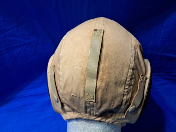 world-war-two-flight-summer-helmet-army-and-marines-navy-type-tan-15-h-unisssued-no-chinstrap