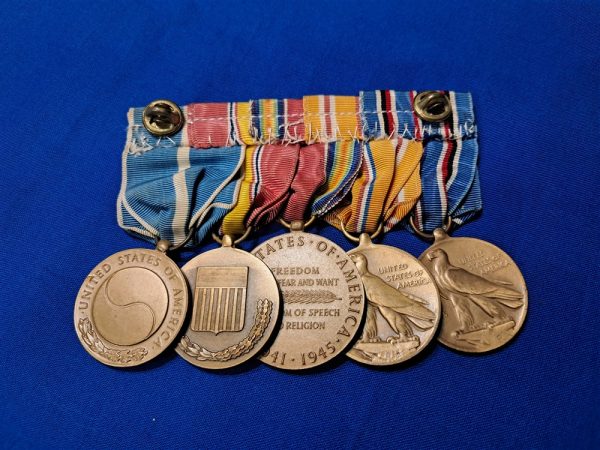 world-war-two-and-korea-war-medal-grouping-5-total-mounted-excellent-condition
