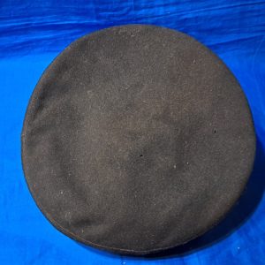 world-war-two-naval-officers-black-visor-hat-with-bullion-eagle-and-excellent-condition-size-7.25