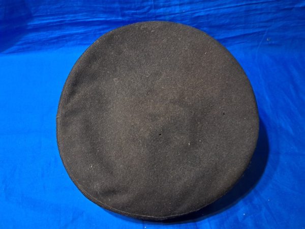 world-war-two-naval-officers-black-visor-hat-with-bullion-eagle-and-excellent-condition-size-7.25