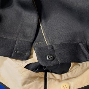 world-war-two-naval-officers-pilots-dress-blacks-uniform-set-with-trousers-larger-size-40-with-bullion-wings