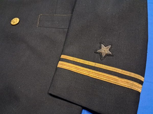 world-war-two-naval-officers-pilots-dress-blacks-uniform-set-with-trousers-larger-size-40-with-bullion-wings