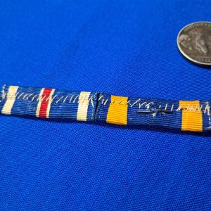 world-war-two-ribbon-rbn-bar-set-of-4-on-one-row-distinguised-flying-cross-air-medal-american-defense-european-2-battle-stars