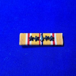 world-war-two-asiatic-pacific-campaign-ribbbon-with-4-battle-stars-and-arrowhead-device