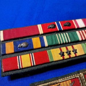 vietnam-ribbon-bar-set-11-total-with-two-framed-citations-possible-pilot-legion-of-merit