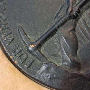 german-world-war-two-1935-dated-table-medal-for-unemployment-fighting-for-an-factory-in-nurnberg-in-presentation-case