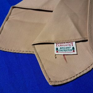 world-war-two-private-purchase-tie-khaki-from-parkway-made-of-rayon