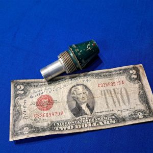 british-world-war-two-fuse-fuze-for-2-pound-pom-pom-gun-amunition-inert-1941-dated-aluminum-complete