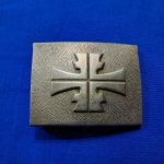 world-war-two-german-athletic-association-belt-buckle-aluminum-pebbled-maker-marked