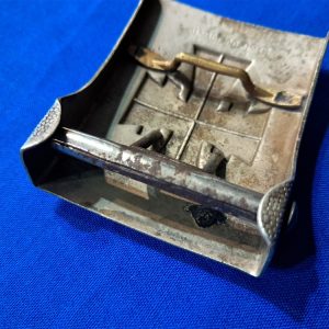world-war-two-german-athletic-association-belt-buckle-aluminum-pebbled-maker-marked