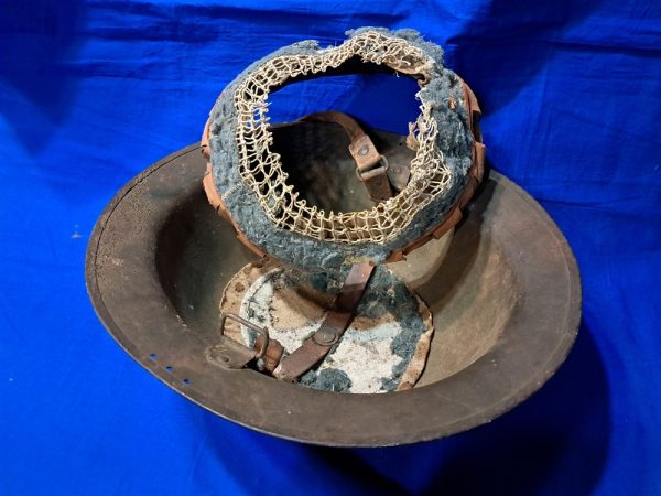 world-war-one-wilmor-helmet-with-holes-for-the0-face-shield-experimental-for-shrapnel-and-wood-fragments