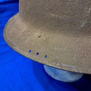 world-war-one-wilmor-helmet-with-holes-for-the0-face-shield-experimental-for-shrapnel-and-wood-fragments