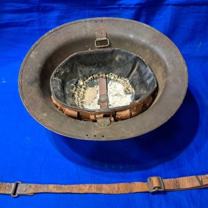 world-war-one-wilmor-helmet-with-holes-for-the0-face-shield-experimental-for-shrapnel-and-wood-fragments
