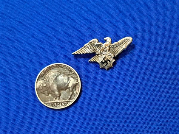 german-world-war-two-membership-pin-for-the-r-l-b-with-maker-mark-on-the-back-original