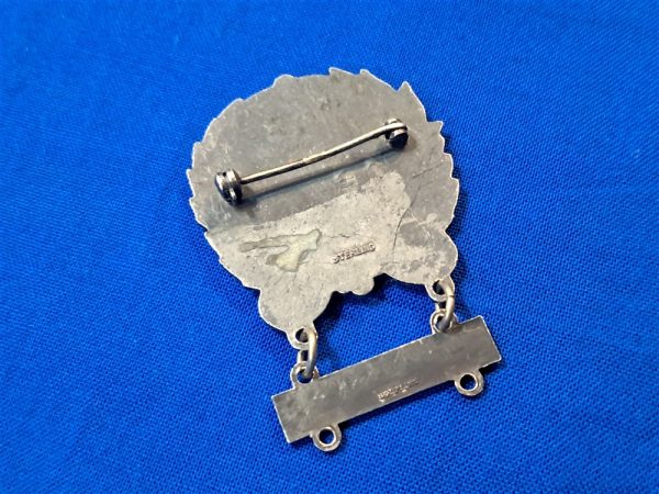 world-war-two-qualification-badge-sterling-silver-a-p-mechanic-with-original-catch-and-pin-excellent-condition