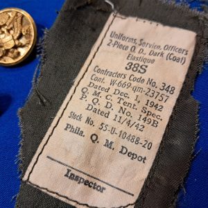 world-war-two-full-button-set-for-officers-1942-dated-early-jacket-matched-set