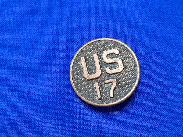 world-war-one-collar-disk-u-s-17th-original-spinner-bronze