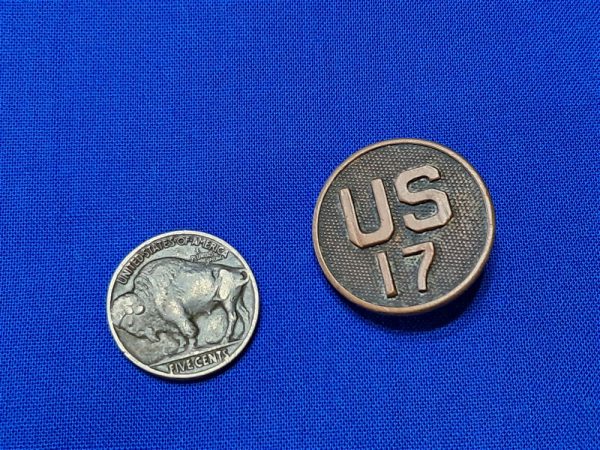 world-war-one-collar-disk-u-s-17th-original-spinner-bronze