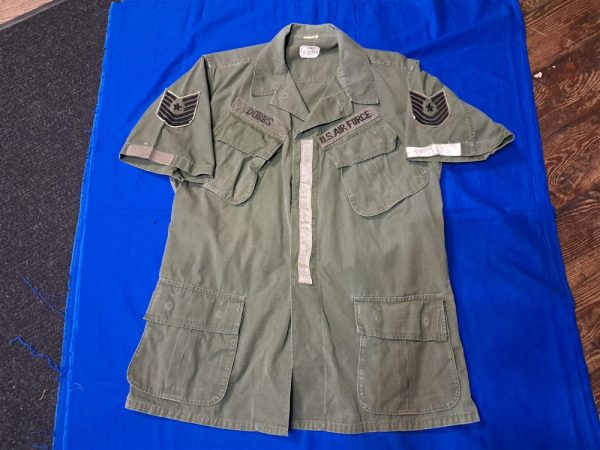 vietnam-war-united-states-air-force-set-of-3-jackets-ground-crew-jungle-type-reflective-tape-two-cotton-type-pocket-patches-theater-made