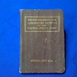 world-war-one-medical-book-orthopedic-1918-1917-dated-semi-hard-cover-laboratory-information-officer