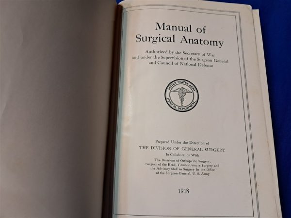 world-war-one-air-service-medical-manual-human-anatomy-dtailed-sketches-doctor-1918-dated-387-pages-scarce