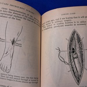 world-war-one-medical-book-orthopedic-1918-1917-dated-semi-hard-cover-information-officer