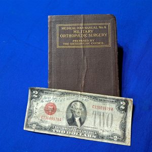 world-war-one-medical-book-orthopedic-1918-1917-dated-semi-hard-cover-information-officer