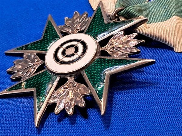 german-saxon-shooting-award-cross-silver-800-marked-maker-stamps-with-original-ribbon