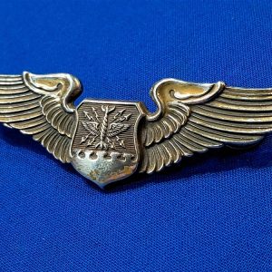 korean-war-set-of-wings-air-force-navigator-clutch-back-sterling-marked