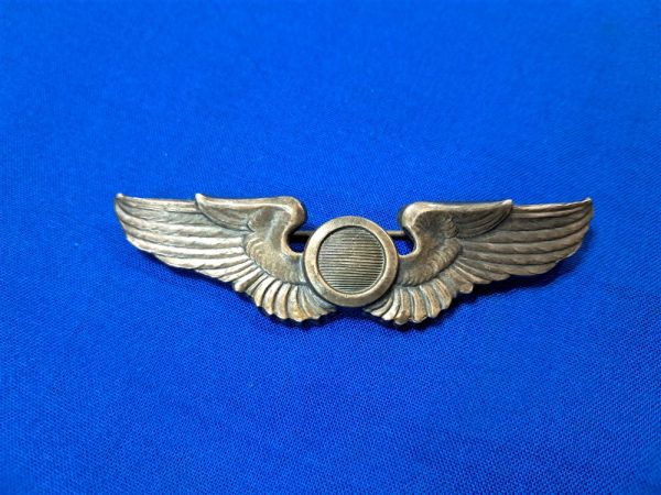 world-war-two-observer-wing-wings-plated-full-size-pin-back-nice detail