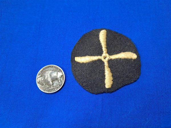 world-war-one-1-patch-army-air-service-propeller-for-right-sleeve-of-uniform-blue-and-white