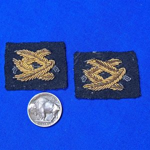 world-war-two-civil-engineer-insignia-bullion-officers-on-black-wool-pair