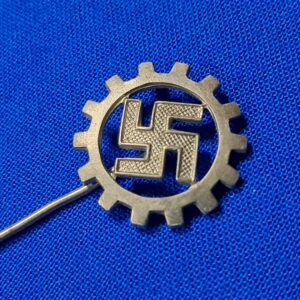 german-world-war-two-labor-front-membership-stickpin-for-lapel-pin-back-silver