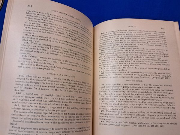 1923-dated-field-service-regulations-united-states-army-195-pages-mint-condition