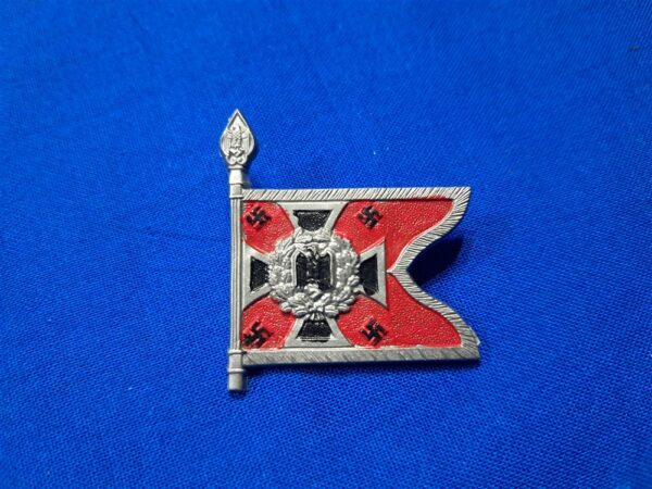 flag-german-artillery german-world-waar-two-plastic-small-flag-from-the-winter-helpers-to-raise-funds-for-poor-artillery-red