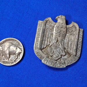 world-war-two-german-nskov-veterans-group-tinnie-for-employment-of -war-wounded-in-factories-1939