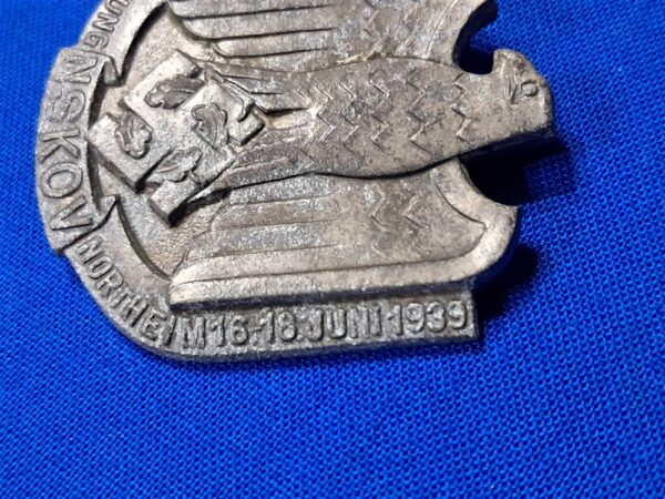 world-war-two-german-nskov-veterans-group-tinnie-for-employment-of -war-wounded-in-factories-1939