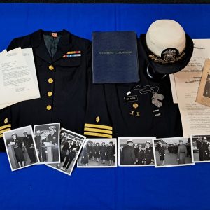 world-war-two-uniform-grouping-to-commander-in-navy-nurses-corps-retirement-grouping-1962-with-paperwork-and-personal-items