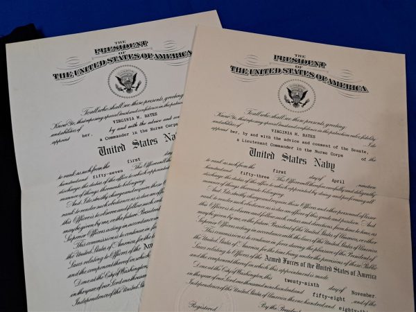 world-war-two-uniform-grouping-to-commander-in-navy-nurses-corps-retirement-grouping-1962-with-paperwork-and-personal-items