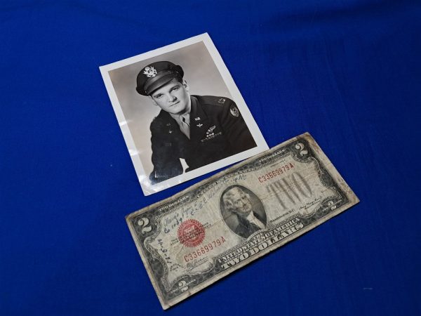 photo-world-war-two-of-navigator-wessler-in-full-uniform-bomb-group