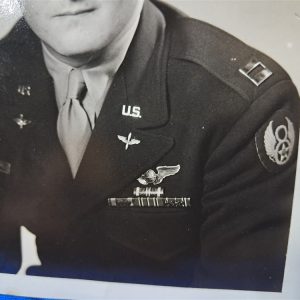 photo-world-war-two-of-navigator-wessler-in-full-uniform-bomb-group