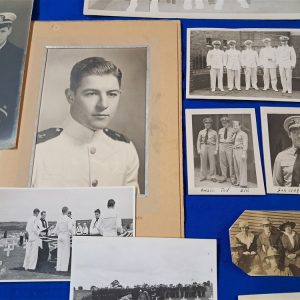 world-war-two-naval-lieutenant-uniform-grouping-named-robinson-with-photos-and-light-history-ribbons