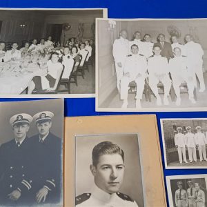 world-war-two-naval-lieutenant-uniform-grouping-named-robinson-with-photos-and-light-history-ribbons