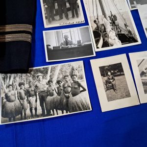 world-war-two-naval-lieutenant-uniform-grouping-named-robinson-with-photos-and-light-history-ribbons