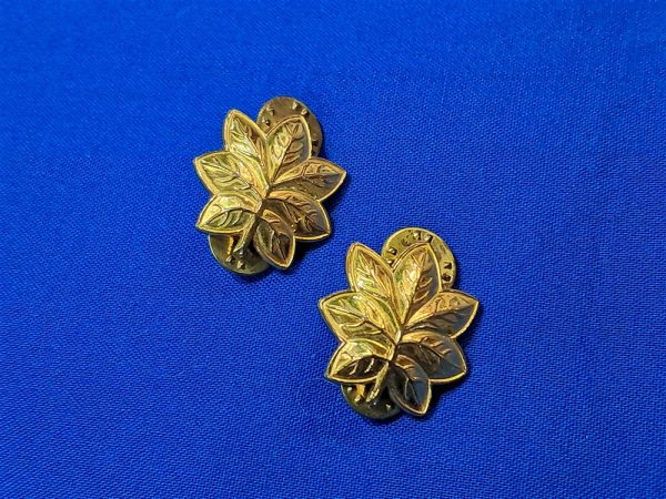 korean-war-era-marine-corps-rank-of-major-matched-set-by-wolf-brown-marked-with-early-clutches